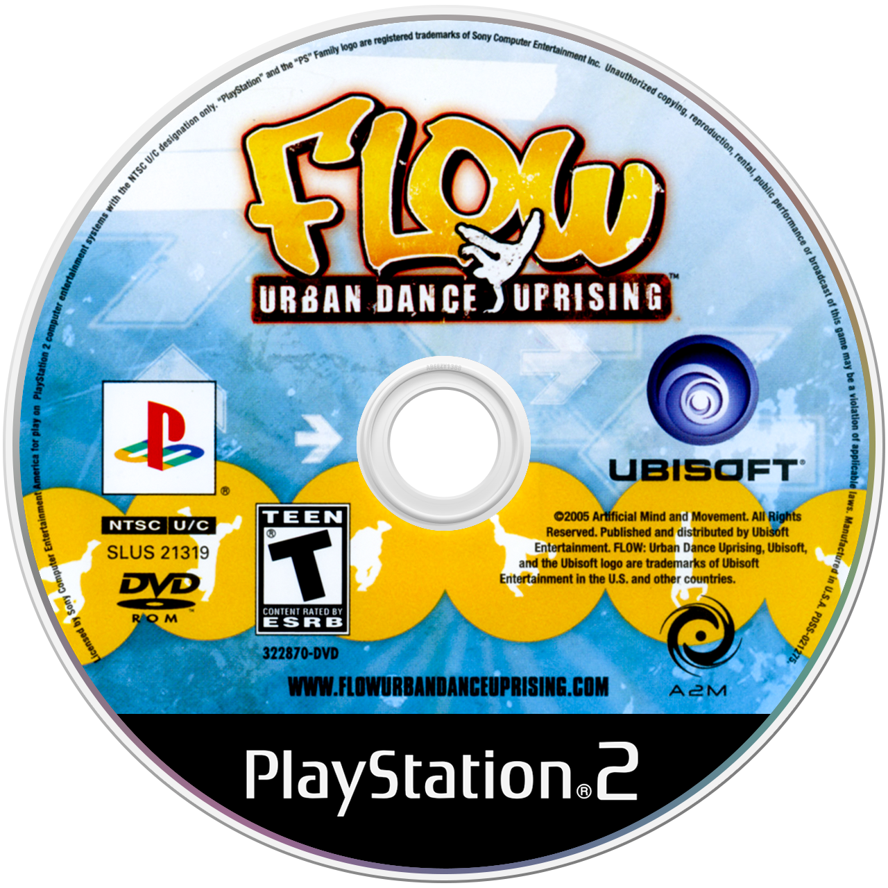 Flow Urban Dance Uprising media 5 for Playstation 2